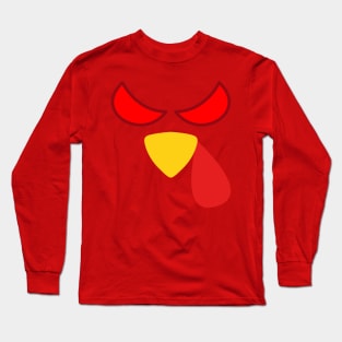 Turkey Face Costume T-Shirt Long Sleeve T-Shirt